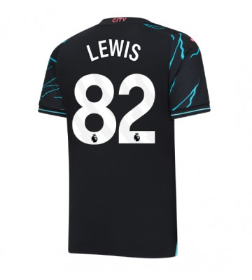 Manchester City Rico Lewis #82 Replika Tredjetrøje 2023-24 Kortærmet